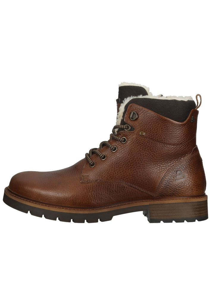Bullboxer Stiefelette Leder/Textil Cognac Warmfutter - surf4shoes
