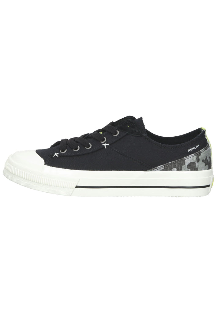 Replay Sneaker Textil Schwarz - surf4shoes