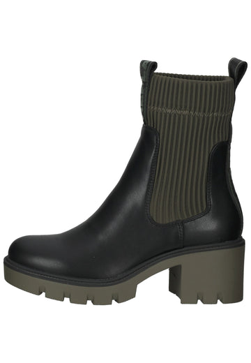 Replay Stiefelette Lederimitat Schwarz - surf4shoes