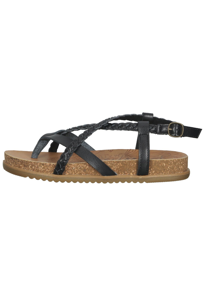 Blowfish Zehensteg Lederimitat Schwarz - surf4shoes