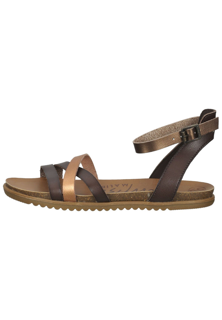 Blowfish Sandalen Lederimitat Tobacco - surf4shoes