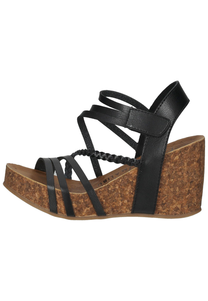 Blowfish Sandalen Lederimitat Schwarz - surf4shoes