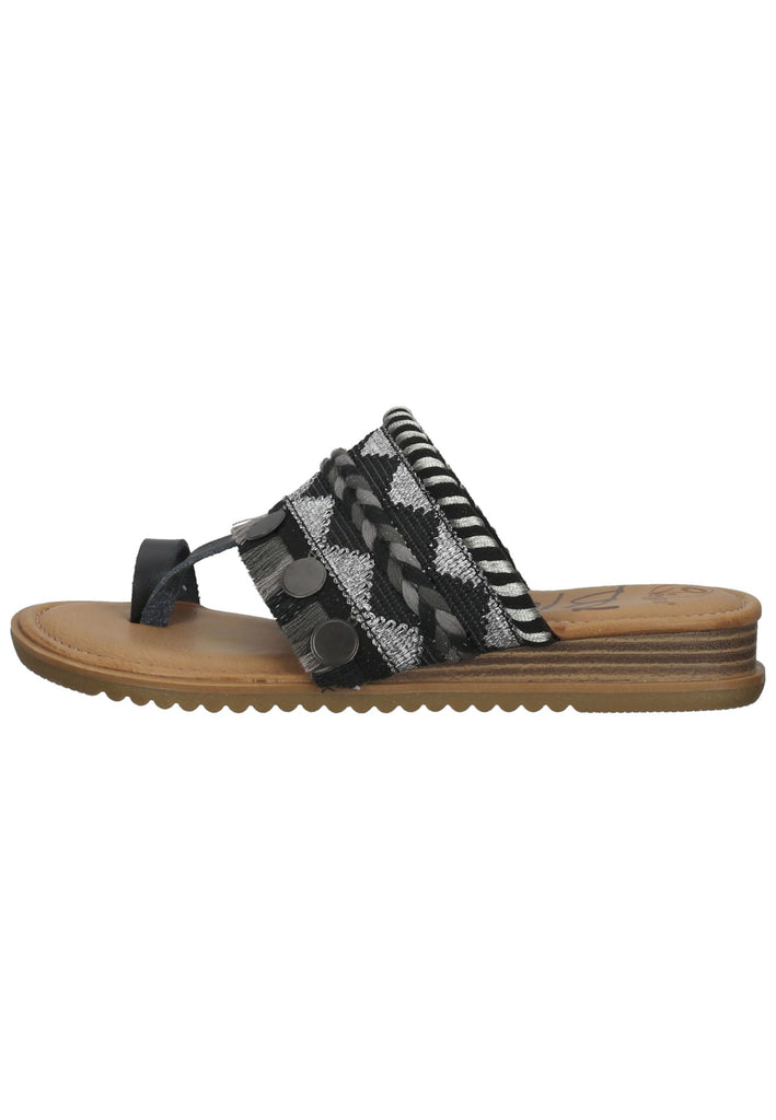 Blowfish Zehensteg Lederimitat Schwarz - surf4shoes