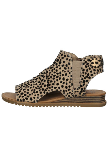 Blowfish Sandalen Lederimitat Beige/Schwarz - surf4shoes