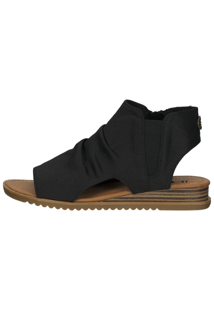 Blowfish Sandalen Lederimitat Schwarz - surf4shoes
