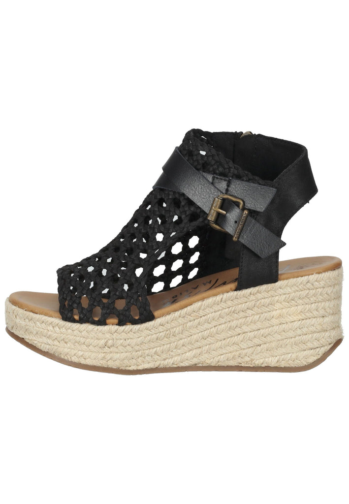 Blowfish Sandalen Lederimitat/Textil Schwarz - surf4shoes