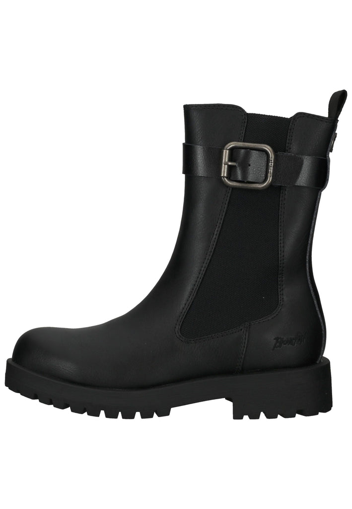 Blowfish Stiefelette Lederimitat Schwarz Warmfutter - surf4shoes