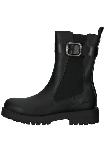 Blowfish Stiefelette Lederimitat Schwarz Warmfutter - surf4shoes