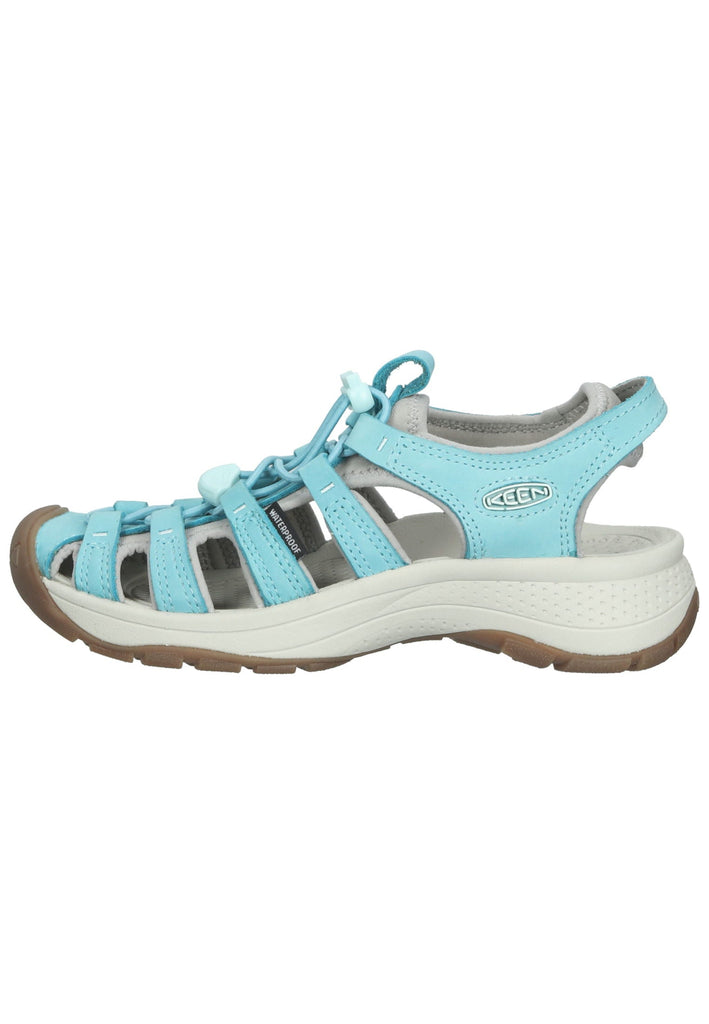 Keen Wanderschuhe Leder/Textil Blau - surf4shoes
