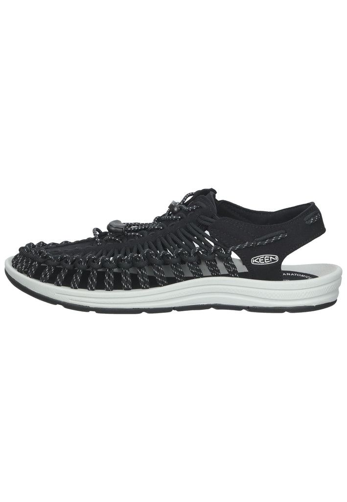 Keen Wanderschuhe Textil Schwarz/Silber - surf4shoes