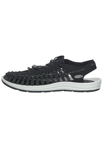 Keen Wanderschuhe Textil Schwarz/Silber - surf4shoes
