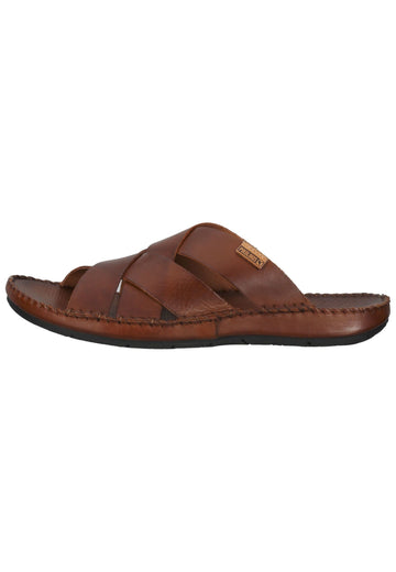 Pikolinos Pantoletten Leder Braun - surf4shoes