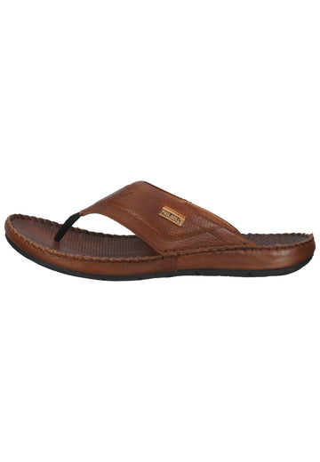 Pikolinos Pantoletten Leder Braun - surf4shoes