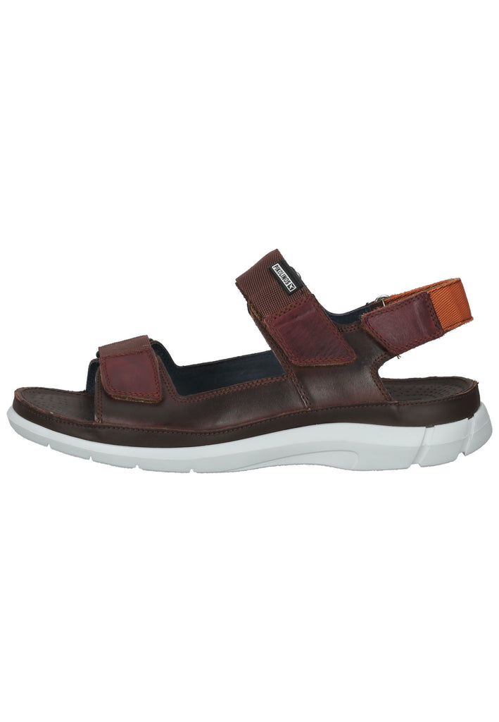 Pikolinos Wanderschuhe Leder/Textil Blau/Braun - surf4shoes