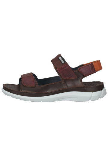 Pikolinos Wanderschuhe Leder/Textil Blau/Braun - surf4shoes