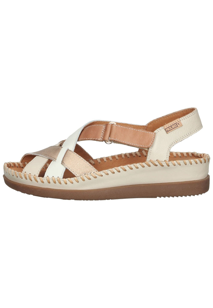 Pikolinos Sandalen Leder Beige - surf4shoes