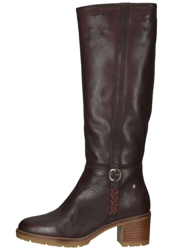 Pikolinos Stiefel Leder Dunkelbraun - surf4shoes