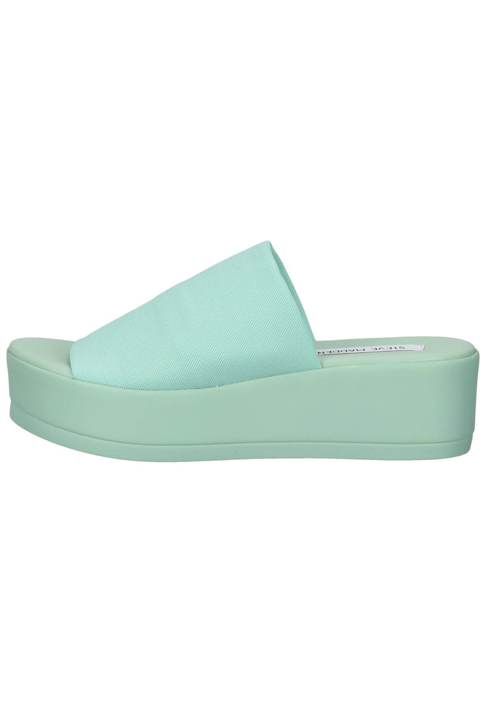 Steve Madden Pantoletten Textil Sage - surf4shoes