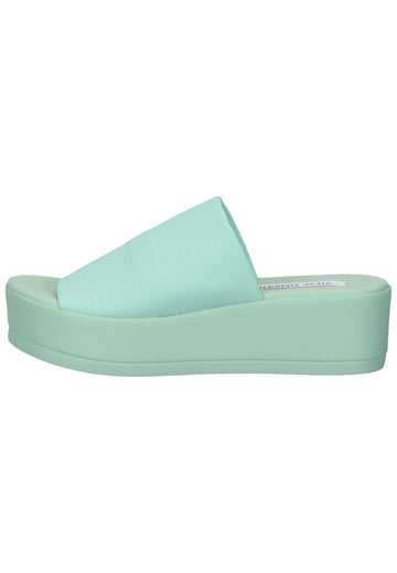 Steve Madden Pantoletten Textil Sage - surf4shoes