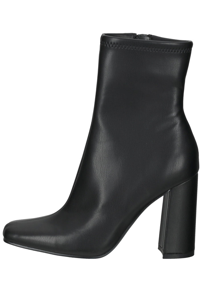 Steve Madden Stiefelette Lederimitat Schwarz - surf4shoes