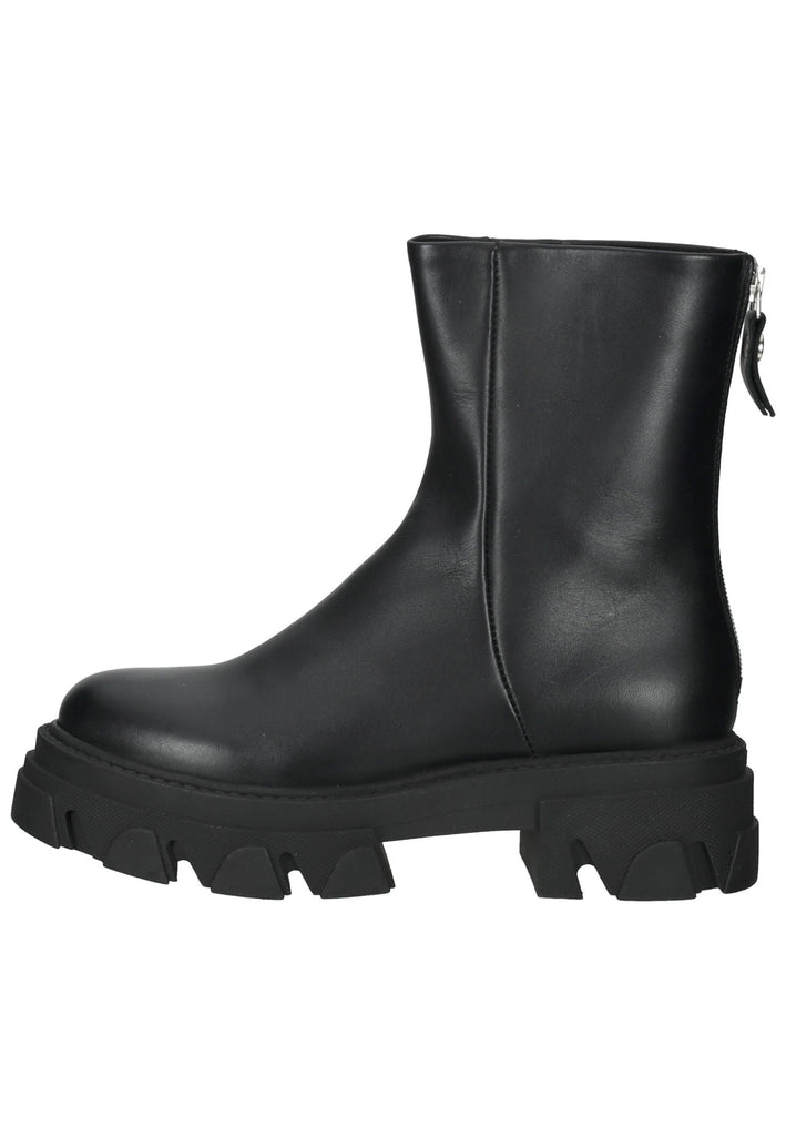 Steve Madden Stiefelette Leder/Textil Schwarz - surf4shoes