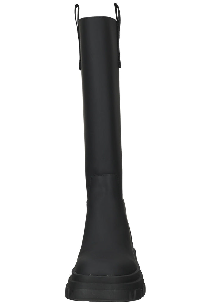 Steve Madden Stiefel Lederimitat Schwarz - surf4shoes