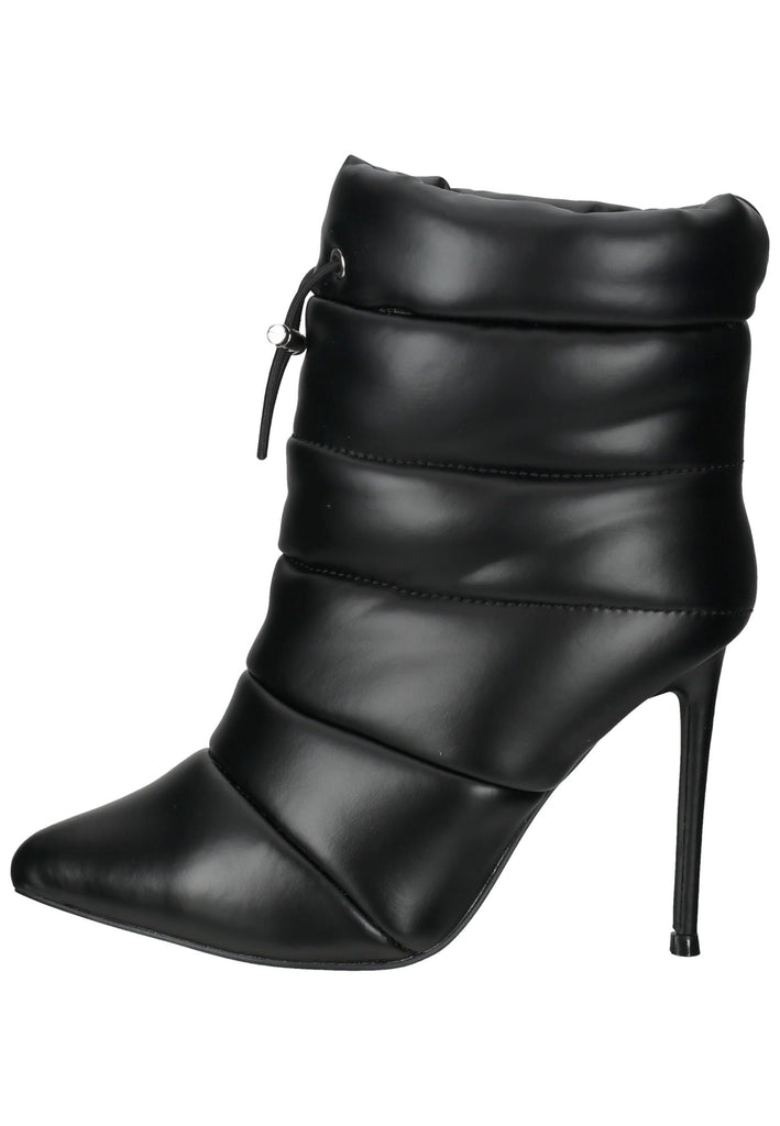 Steve Madden Stiefelette Lederimitat Schwarz - surf4shoes
