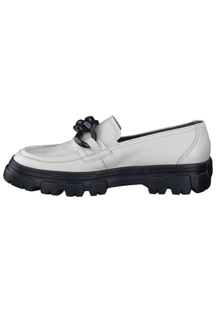 Paul Green Slipper Glattleder Weiß - surf4shoes