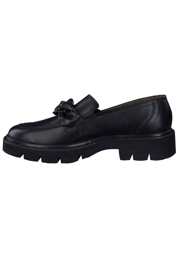 Paul Green Slipper Glattleder Schwarz - surf4shoes