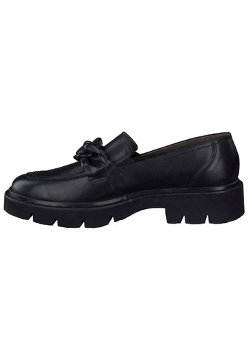Paul Green Slipper Glattleder Schwarz - surf4shoes