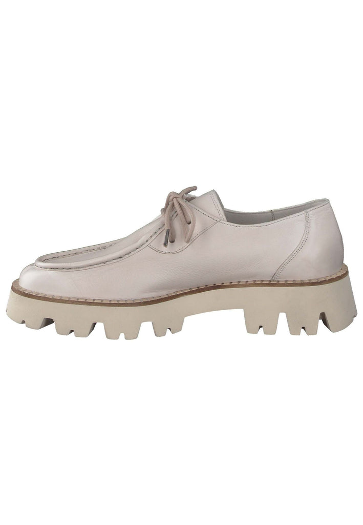 Paul Green Halbschuhe Glattleder Beige - surf4shoes