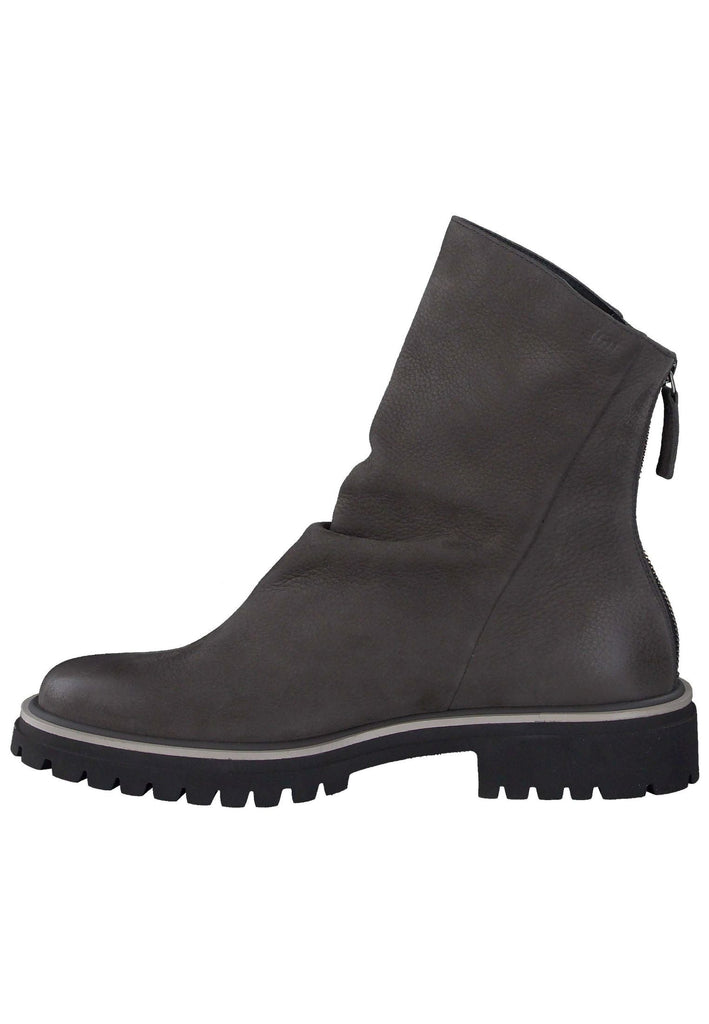 Paul Green Stiefelette Nubukleder Grau - surf4shoes