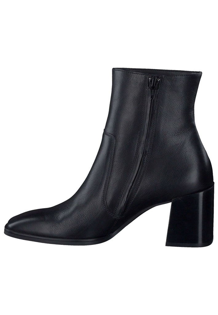 Paul Green Stiefelette Glattleder Schwarz - surf4shoes