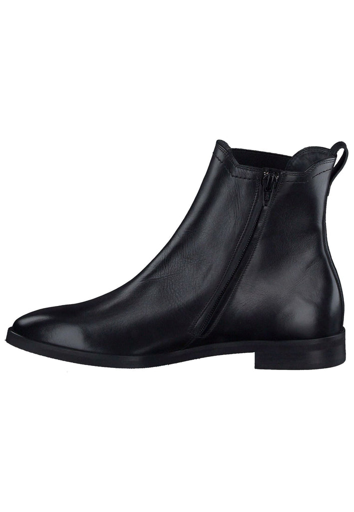 Paul Green Stiefelette Leder/Textil Schwarz - surf4shoes