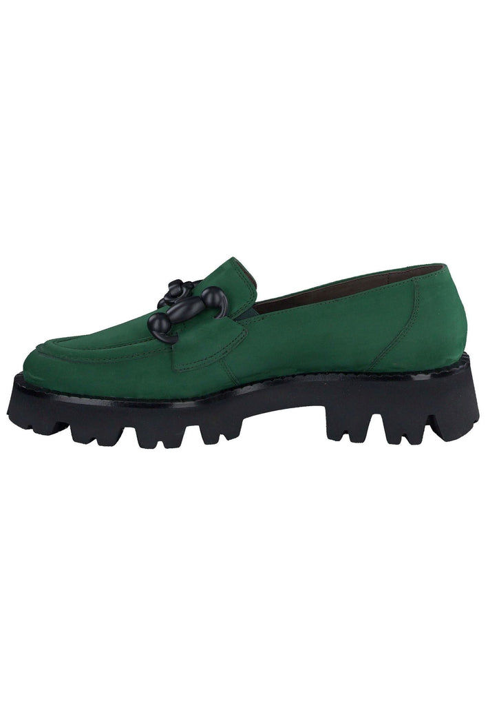 Paul Green Slipper Nubukleder Grün - surf4shoes