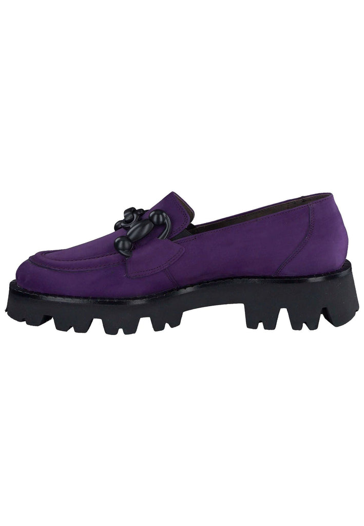 Paul Green Slipper Nubukleder Violett - surf4shoes