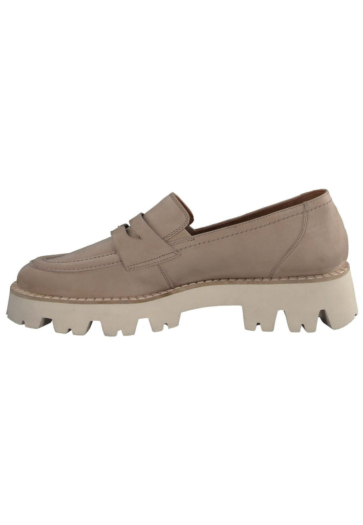 Paul Green Slipper Nubukleder Beige - surf4shoes