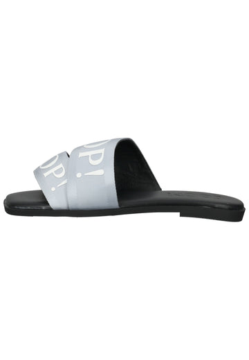 JOOP! Pantoletten Nylon Hellblau - surf4shoes
