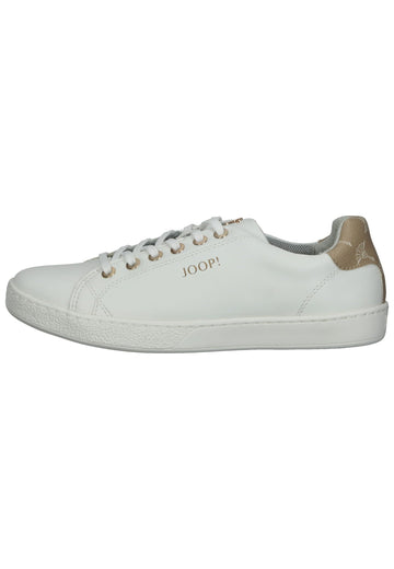 JOOP! Sneaker Leder Weiß/Braun - surf4shoes