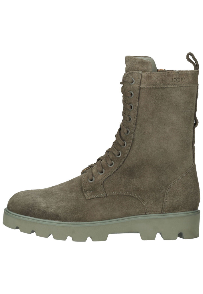 JOOP! Stiefelette Veloursleder Dunkelgrün Warmfutter - surf4shoes