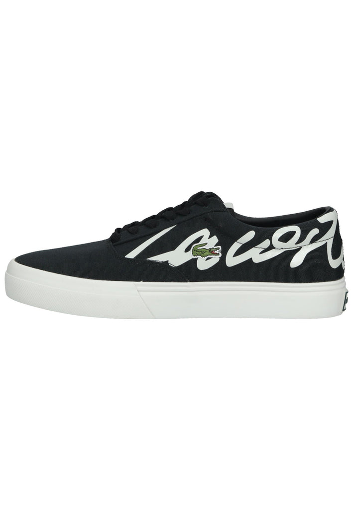 Lacoste Sneaker Textil Schwarz/Weiß - surf4shoes