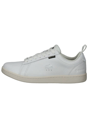 Lacoste Sneaker Leder/Textil Weiß Kombi - surf4shoes