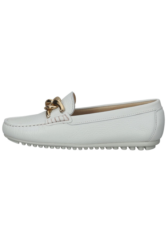Scapa Mokassin Leder Weiß - surf4shoes