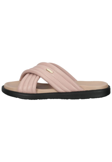 Scapa Pantoletten Leder Hellpink - surf4shoes