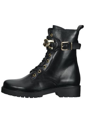 Scapa Stiefelette Leder Schwarz - surf4shoes