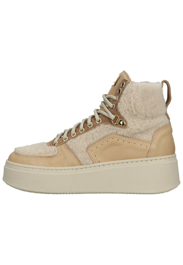 Scapa Sneaker Leder Beige - surf4shoes