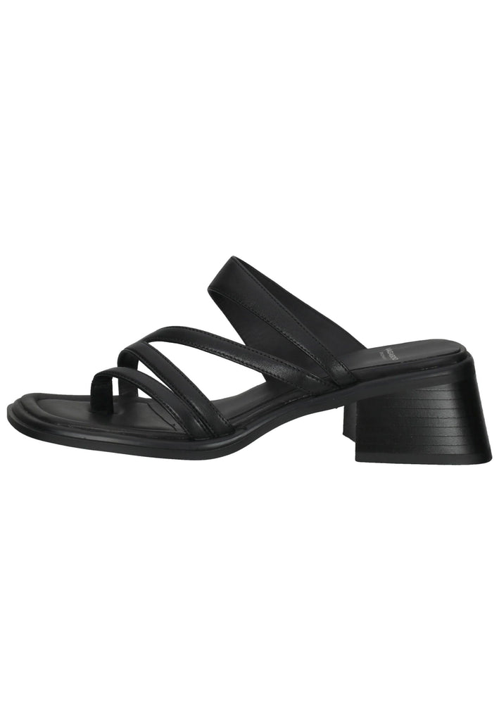 Vagabond Pantoletten Leder Schwarz - surf4shoes