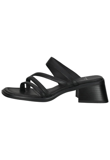 Vagabond Pantoletten Leder Schwarz - surf4shoes