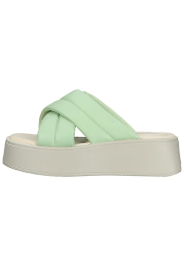 Vagabond Pantoletten Leder Mint - surf4shoes