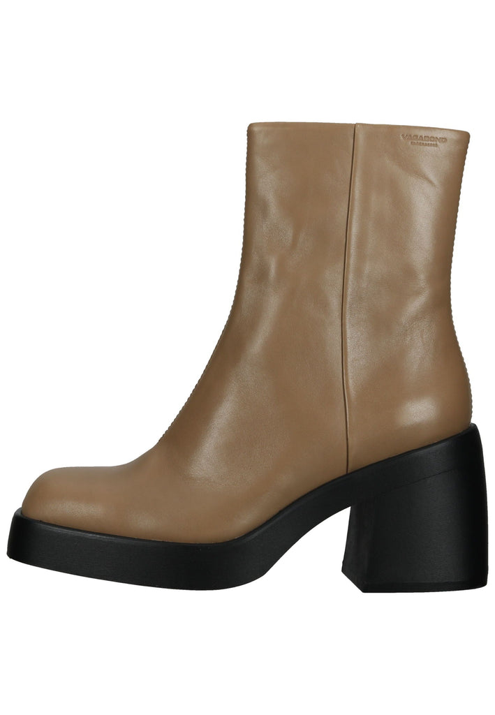 Vagabond Stiefelette Veloursleder Beige - surf4shoes